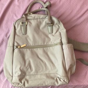Cream Colored Backpack